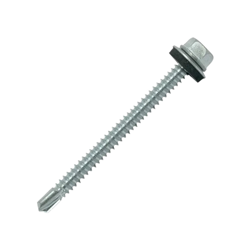 Саморез кровельный по металлу с пресс-шайбой 6,3х80 мм